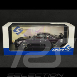 Nissan Skyline GT-R R34 Z-Tune 1999 Midnight Purple 1/18 Solido S1804311