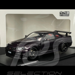 Nissan Skyline GT-R R34 Z-Tune 1999 Midnight Purple 1/18 Solido S1804311