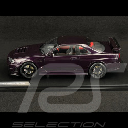 Nissan Skyline GT-R R34 Z-Tune 1999 Midnight Purple 1/18 Solido S1804311