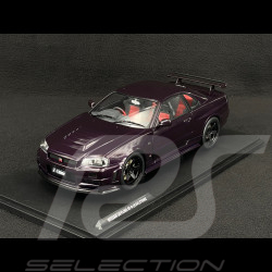 Nissan Skyline GT-R R34 Z-Tune 1999 Midnight Purple 1/18 Solido S1804311