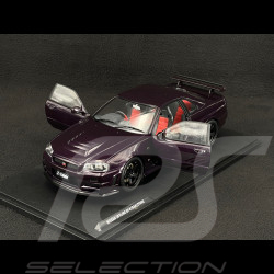 Nissan Skyline GT-R R34 Z-Tune 1999 Midnight Purple 1/18 Solido S1804311