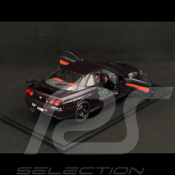 Nissan Skyline GT-R R34 Z-Tune 1999 Midnight Purple 1/18 Solido S1804311