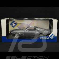 Ford Shelby Mustang GT500 1967 Gris / Bandes Noires 1/18 Solido S1802905