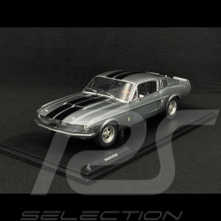 Ford Shelby Mustang GT500 1967 Grau / Schwarze Streifen 1/18 Solido S1802905