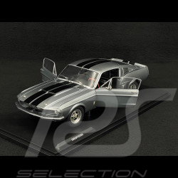 Ford Shelby Mustang GT500 1967 Grey / Black Stripes 1/18 Solido S1802905