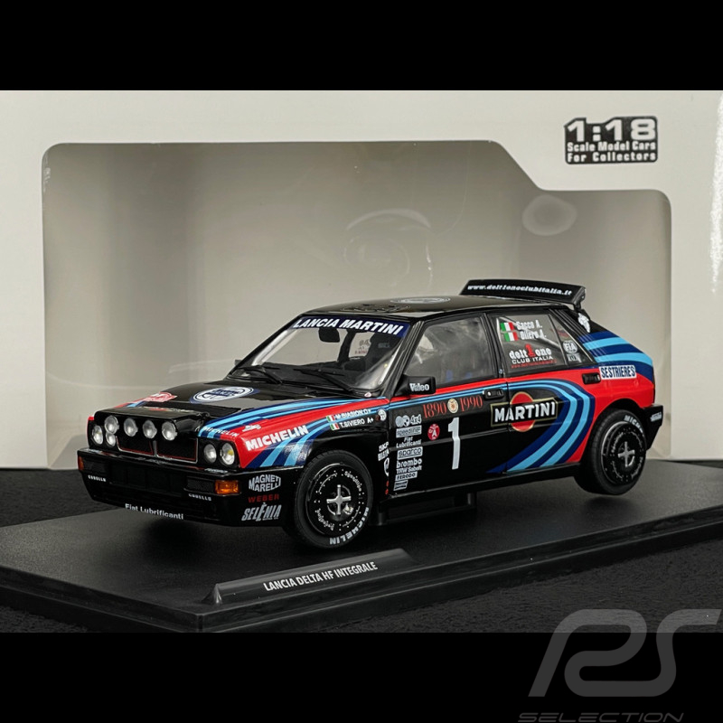 Lancia Delta HF Integrale n° 1 Rallye Monte Carlo 1990 1/18 Solido S1807809