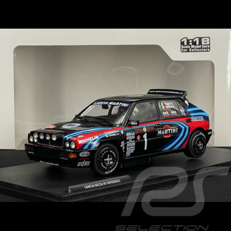 Lancia Delta HF Integrale n° 1 Rallye Monte Carlo 1990 1/18 Solido S1807809