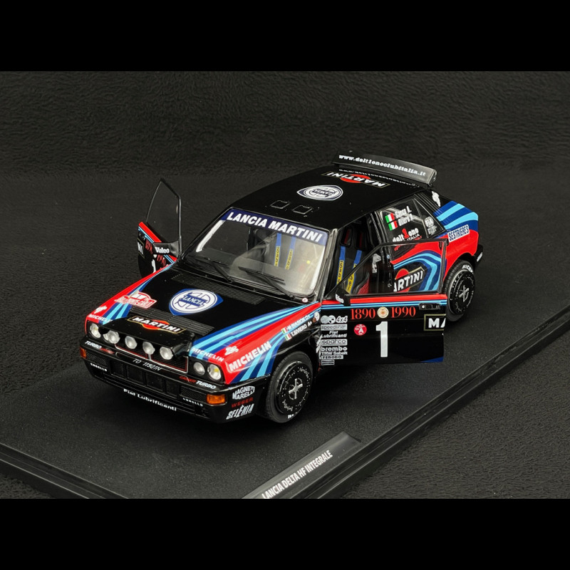 Lancia Delta HF Integrale n° 1 Monte Carlo Rally 1990 1/18 Solido