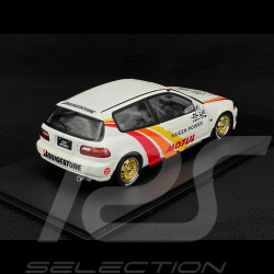 Honda Civic EG6 Mugen Racing 1992 Weiß / Rote Streifen 1/18 Solido S1810404