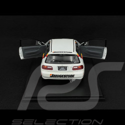 Honda Civic EG6 Mugen Racing 1992 Blanc / Bandes Rouges 1/18 Solido S1810404