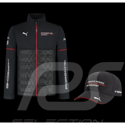 Duo Veste Porsche Motorsport 6 + Casquette Porsche Noir