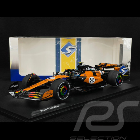 Lando Norris McLaren MCL39 n° 4 Winner Monaco GP 2025 F1 1/18 Solido S1818703