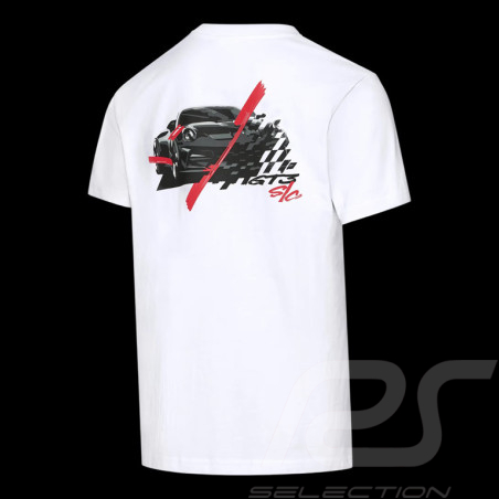 T-shirt Porsche 911 GT3 S/C Blanc WAP8213T0SC - mixte