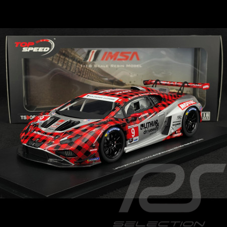 Lamborghini Huracan GT3 Evo2 n° 9 24h Daytona 2025 Pfaff 1/18 Top Speed TS0625