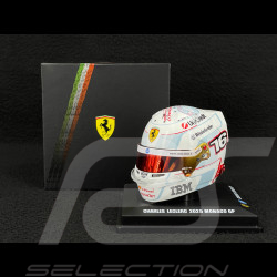 Ferrari Helm Charles Leclerc n° 16 2. Monaco GP 2025 1/5 LookSmart LSHEL013
