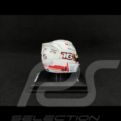 Ferrari Helmet Charles Leclerc n° 16 2nd Monaco GP 2025 1/5 LookSmart LSHEL013