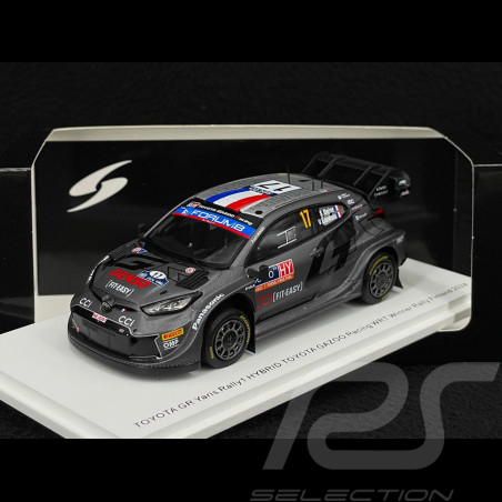 Sébastien Ogier Toyota GR Yaris Rally1 n° 17 Vainqueur Rallye Finlande 2024 1/43 Spark S6877
