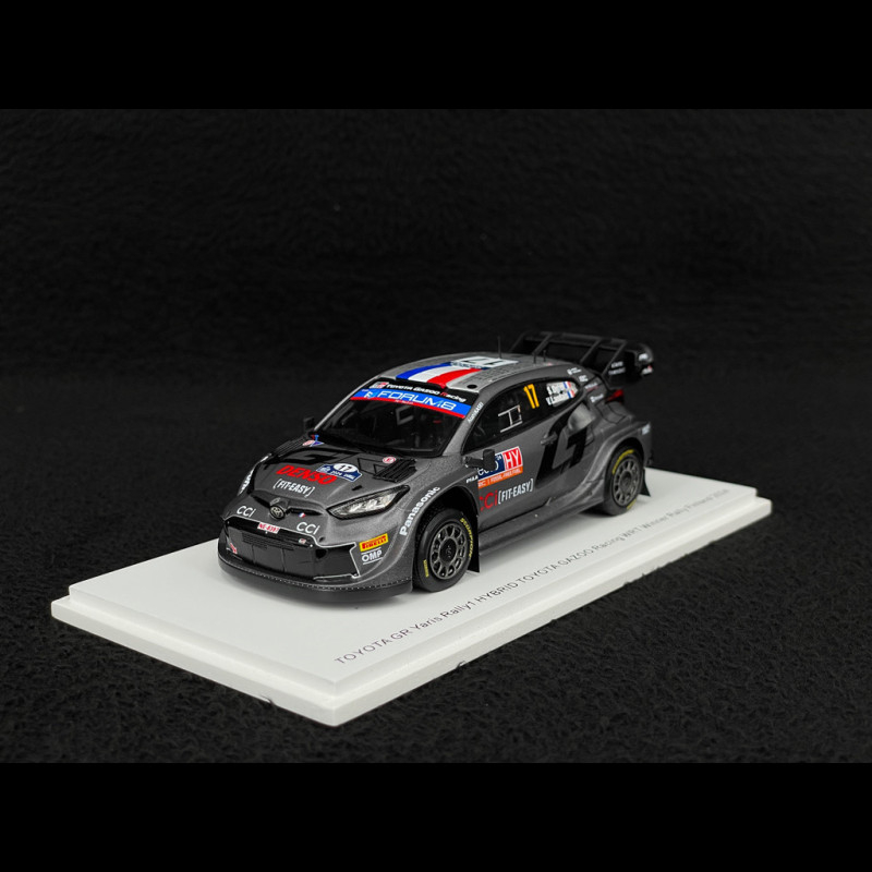 Sébastien Ogier Toyota GR Yaris Rally1 n° 17 Winner Rally Finlande