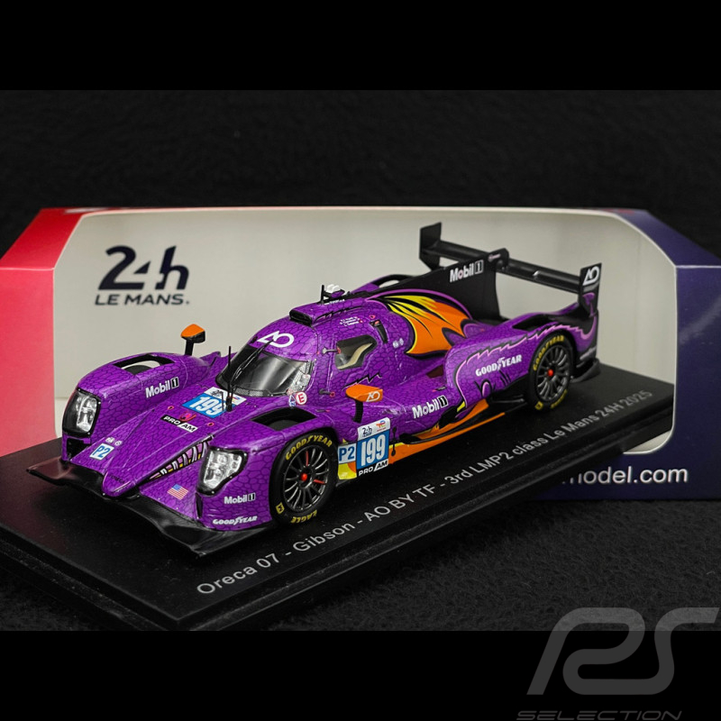 Oreca 07 Gibson n° 199 3ème LMP2 24h Le Mans 2025 1/43 Spark S9288