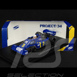 Jody Scheckter Tyrrell P34 n° 3 2. Großbritannien GP 1976 1/43 Spark S7308