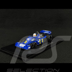 Jody Scheckter Tyrrell P34 n° 3 2ème GP Grande-Bretagne 1976 1/43 Spark S7308