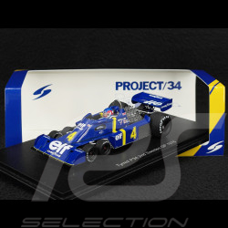 Patrick Depailler Tyrrell P34 n° 4 2. Schweden GP 1976 1/43 Spark S7307