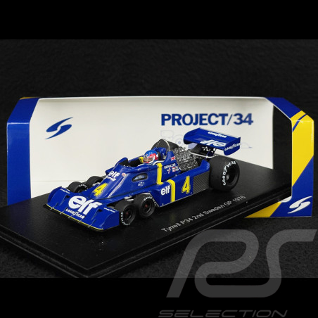 Patrick Depailler Tyrrell P34 n° 4 2. Schweden GP 1976 1/43 Spark S7307