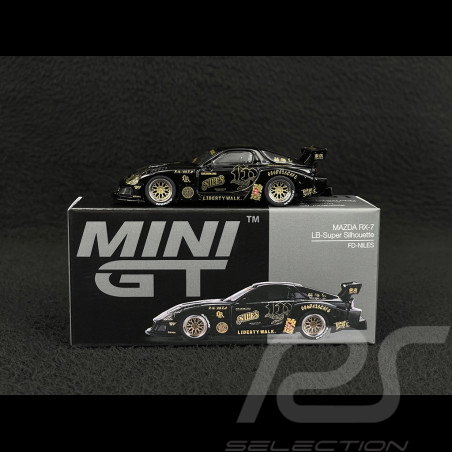 Mazda RX7 FD3S LB Super Silhouette FD Niles 2025 Black 1/64 Mini GT MGT01101-R