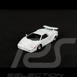 Lamborghini Countach 25th Anniversary 1989 White 1/64 Mini GT MGT01134-L