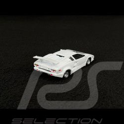 Lamborghini Countach 25ème Anniversaire 1989 Blanc 1/64 Mini GT MGT01134-L