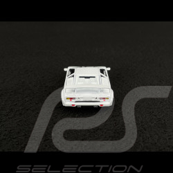 Lamborghini Countach 25th Anniversary 1989 White 1/64 Mini GT MGT01134-L