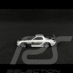 Mazda RX7 FD3S RE-Amemiya 2004 Silbergrau Metallic 1/64 Mini GT MGT01106-L
