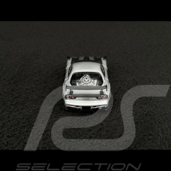 Mazda RX7 FD3S RE-Amemiya 2004 Gris Argent Métallique 1/64 Mini GT MGT01106-L