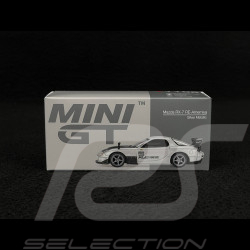 Mazda RX7 FD3S RE-Amemiya 2004 Silver Grey Metallic 1/64 Mini GT MGT01106-L