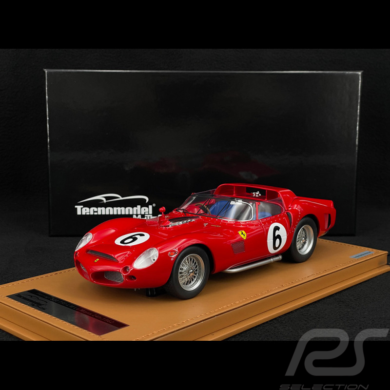 Ferrari 330 TRI/LM Spider n° 6 Winner 24h Le Mans 1962 1/18 Tecnomodel TM18-232B