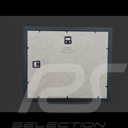 Porsche 911 Frame type 917 LH n°25 1969 Black Wooden Frame with Sketch 25 x 30 cm - Uli Ehret