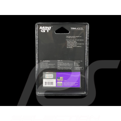 Toyota GR Supra Kuhl D1GP Evangelion Racing 2021 Violet / Vert 1/64 Mini GT MGT00951-BL