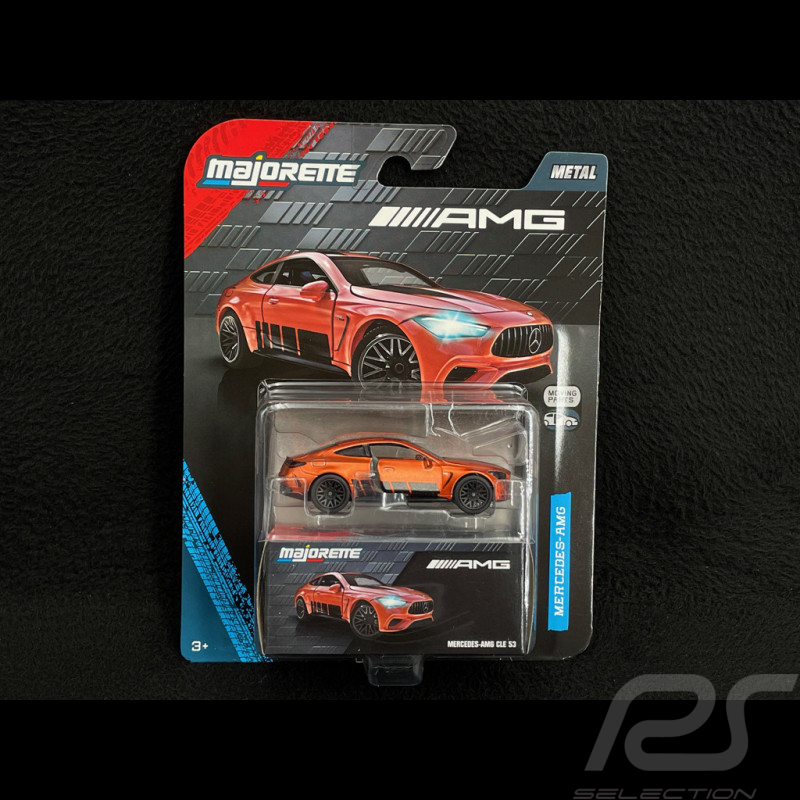 Mercedes-AMG CLE 53 Orange / Black 1/64 Majorette 8502101000