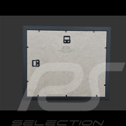 Porsche Frame 356 C / 904 / 356 A Coupé 1963 Black Wooden Frame with Sketch 25 x 30 cm - Uli Ehret