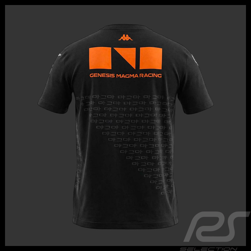 T-shirt Genesis Magma Racing Hypercar Kappa Noir / Orange 311T84W-005 - mixte