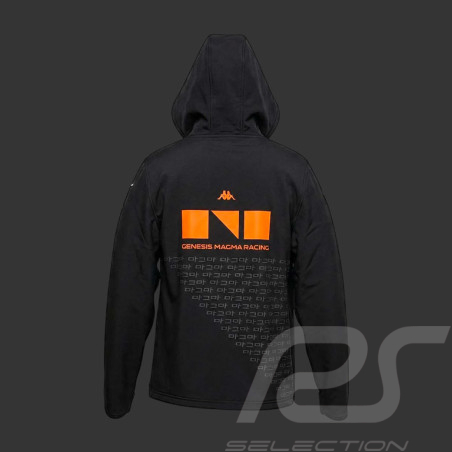 Genesis Jacket Magma Racing Hypercar Coupe-Vent Kappa Black / Orange 311T7FW-005 - unisex