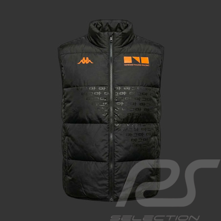 Genesis Jacket Magma Racing Hypercar Sleeveless Jacket Kappa Black / Orange 311T2NW-005 - unisex