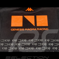 Genesis T-Shirt Magma Racing Hypercar Kappa Schwarz / Orange 311U84W-005 - unisex