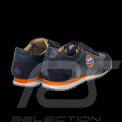 Gulf Lederschuh Blau / Orange – GU252FWM04-100