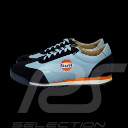 Chaussure Gulf en cuir Bleu Ciel / Bleu Marine – GU252FWM04-125