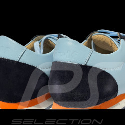Gulf Lederschuh Hellblau / Marineblau GU252FWM04-125
