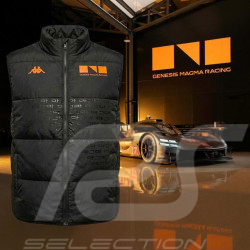 Genesis Jacket Magma Racing Hypercar Sleeveless Jacket Kappa Black / Orange 311T2NW-005 - unisex