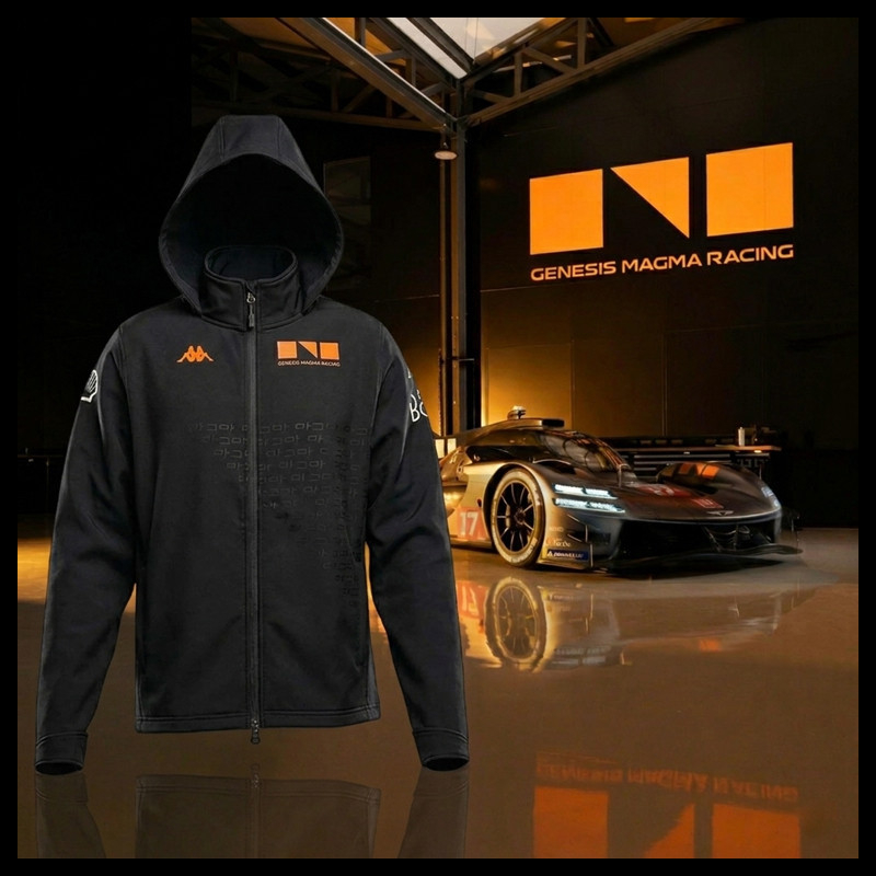 Nomer Racing 005 Genesis Jacket Magma Racing Hypercar Coupe-Vent Kappa Black / Orange ...