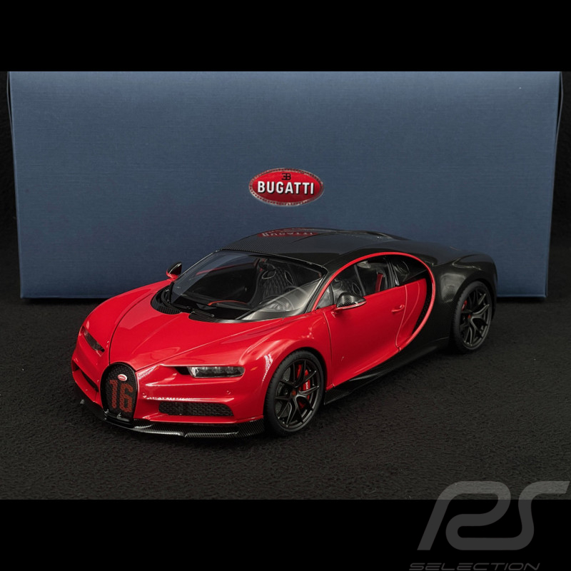 Bagatti Chiron Sport 2019 Red / Carbon 1/18 AutoArt 70996