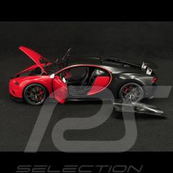 Bagatti Chiron Sport 2019 Red / Carbon 1/18 AutoArt 70996